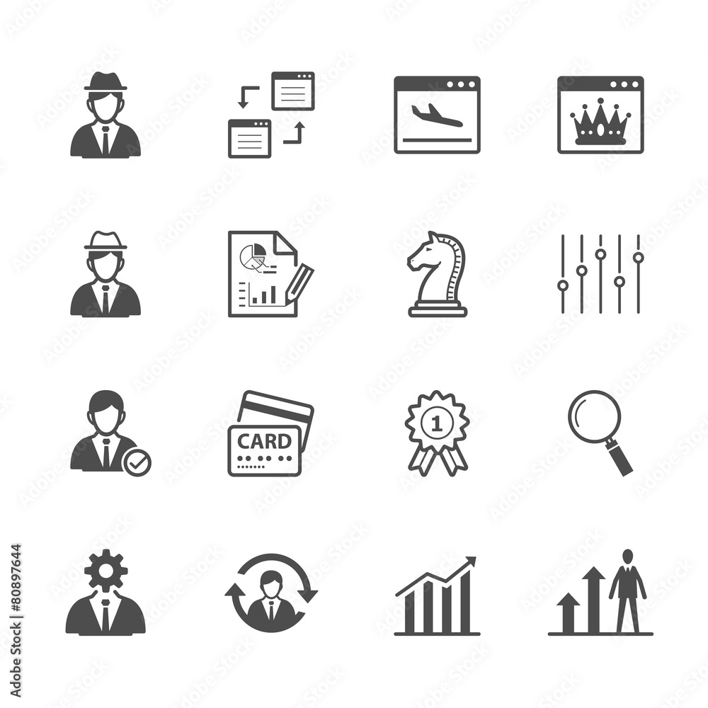 SEO and Development Icons SEO and Development Icons