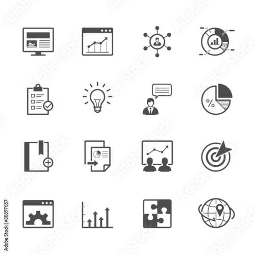 SEO and Development Icons