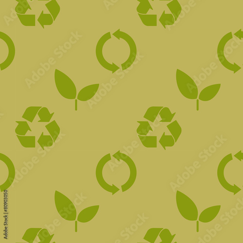 Geometric recycle pattern