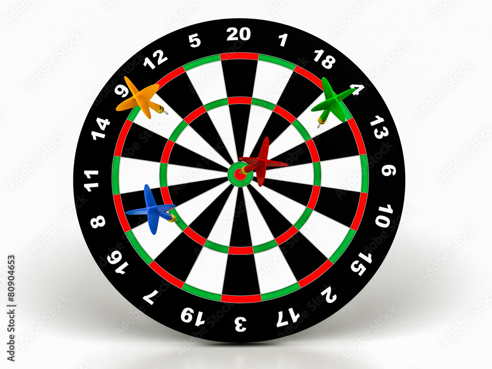 3d darts on target 3d darts on target