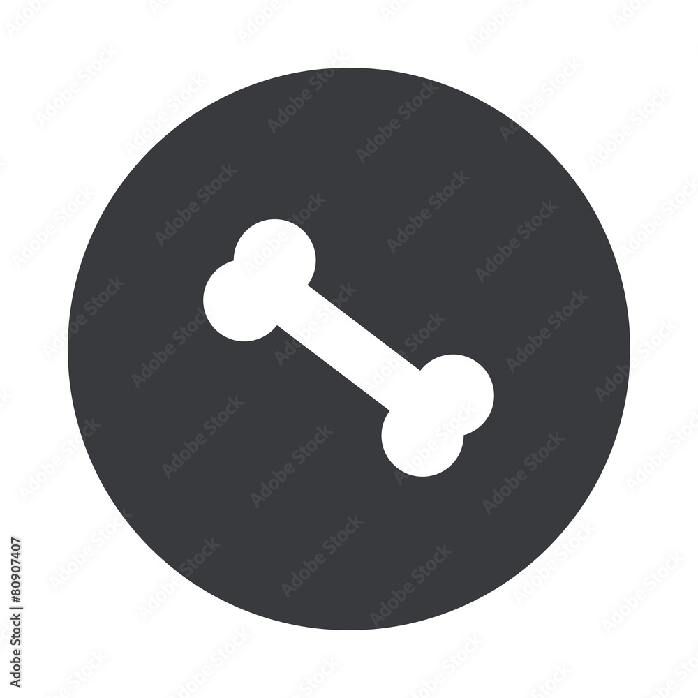 Vector modern gray circle icon Vector modern gray circle icon