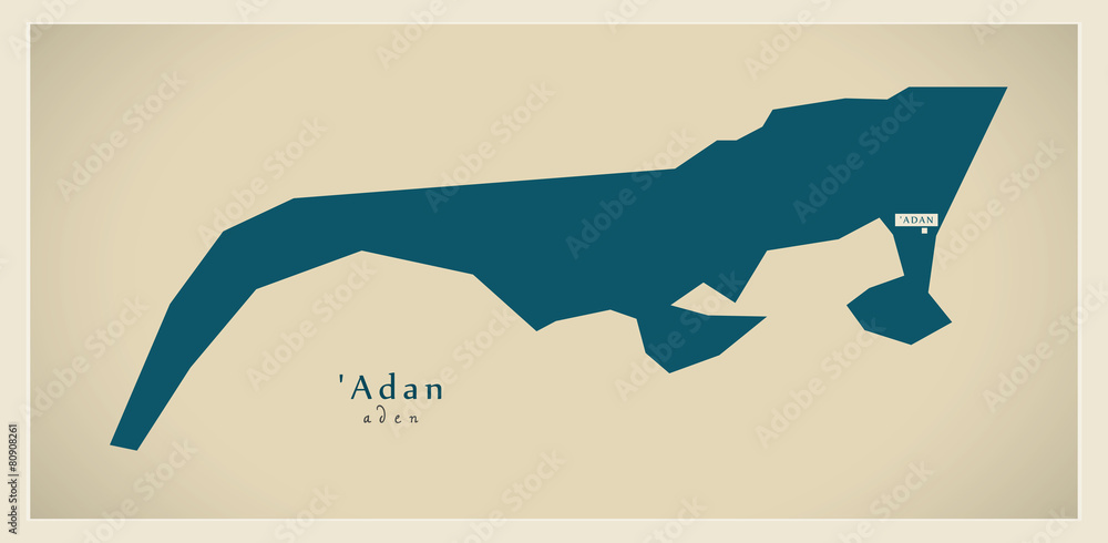 Modern Map - Adan YE Modern Map - Adan YE