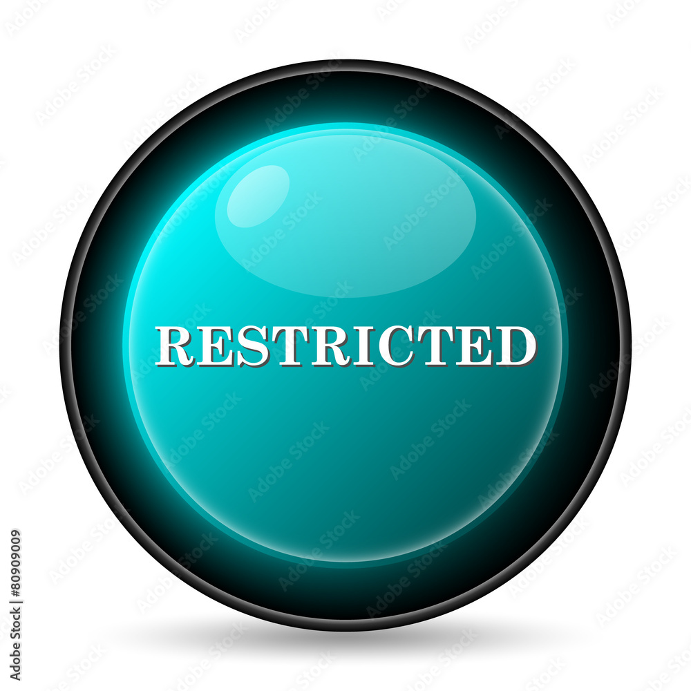 Restricted icon Restricted icon
