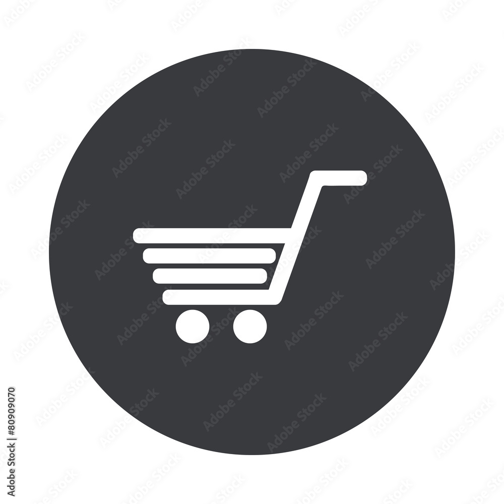 Vector modern gray circle icon Vector modern gray circle icon