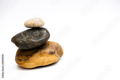 Photography Piled Stones