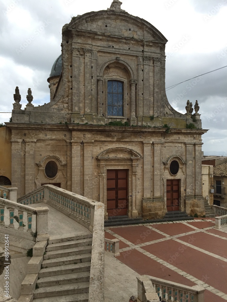 Obraz premium chiesa di caltagirone