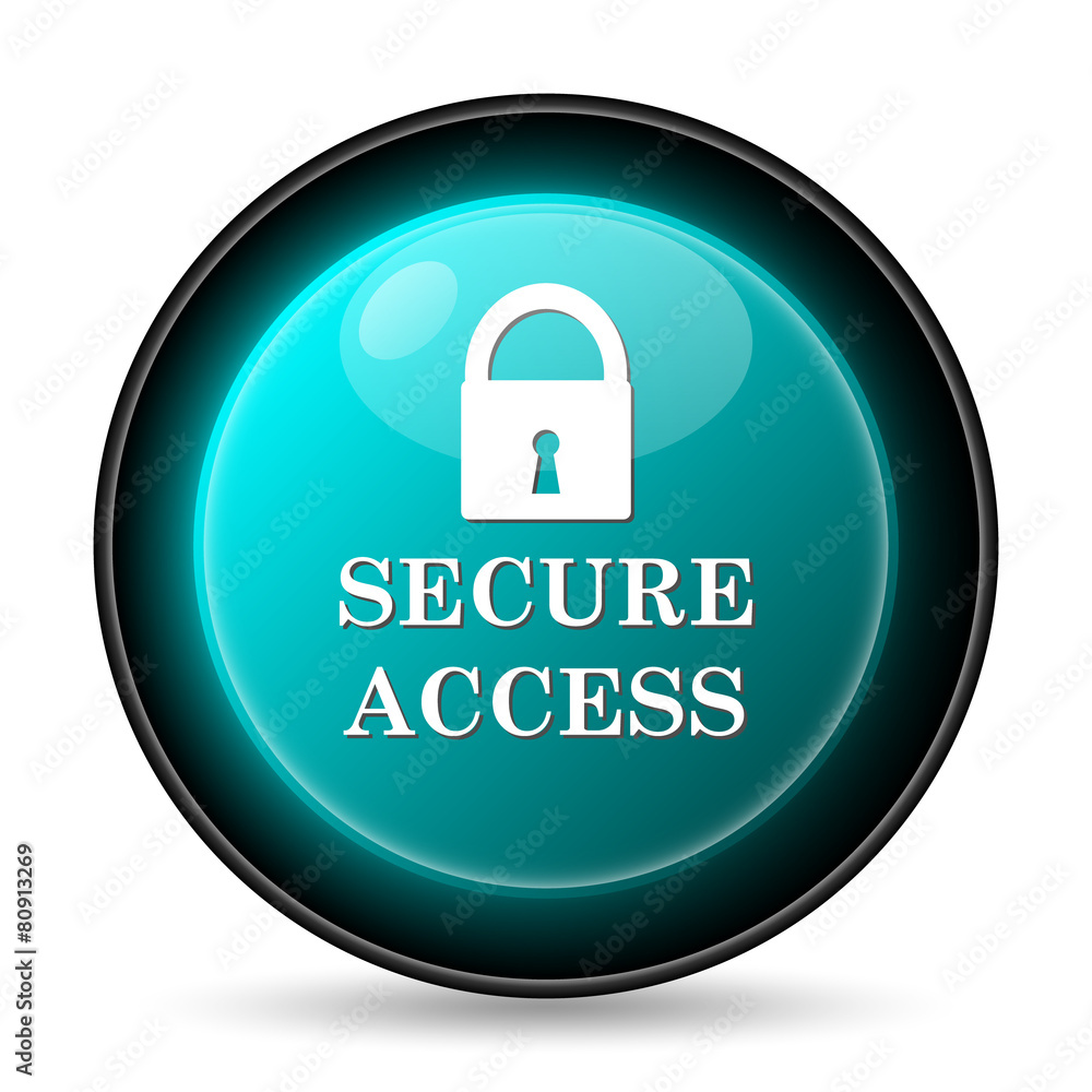 Secure access icon Secure access icon