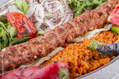 Turkish Kebab Adana, Urfa, Beyti, Abbaganus, Sogurme