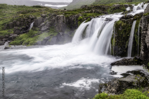 Dynjandi  a Waterfall in Iceland
