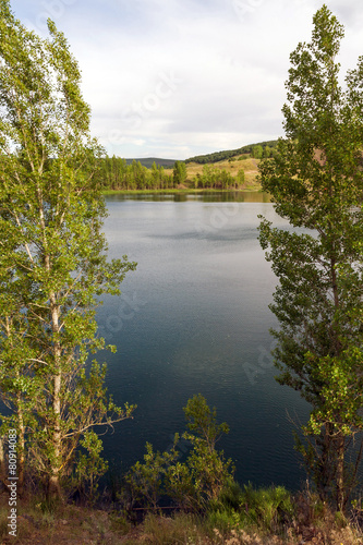 Lago formado en una antigua mina a cielo abierto © Siur