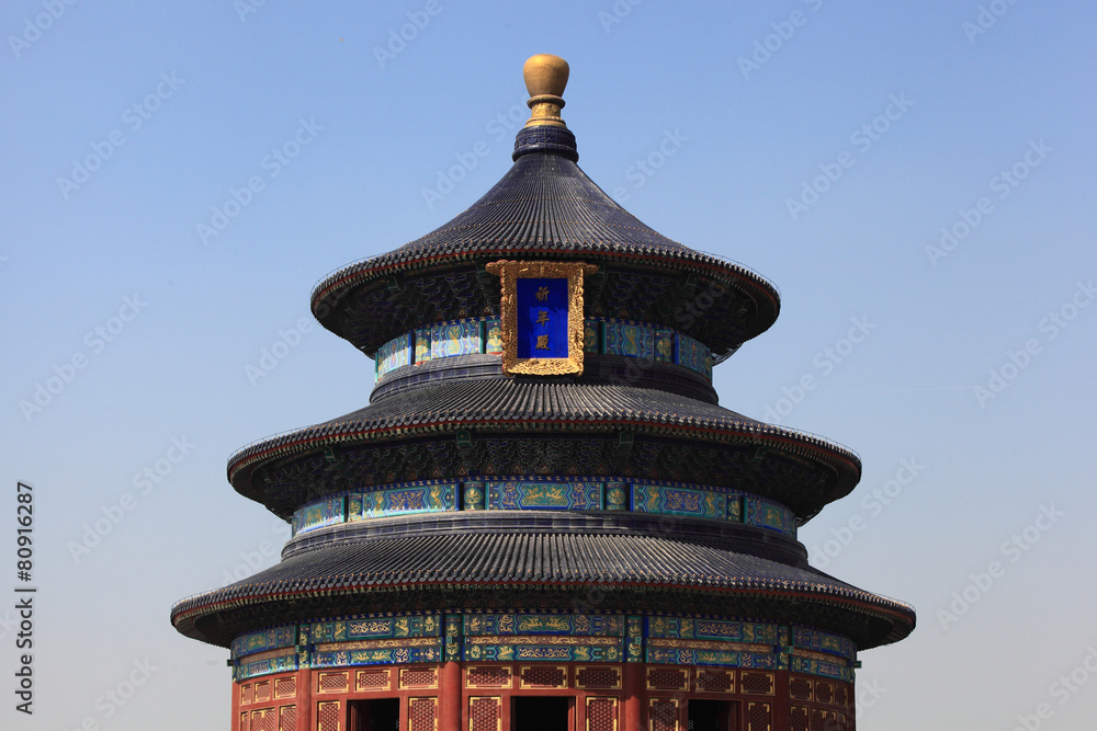 中国北京天坛的祈年殿