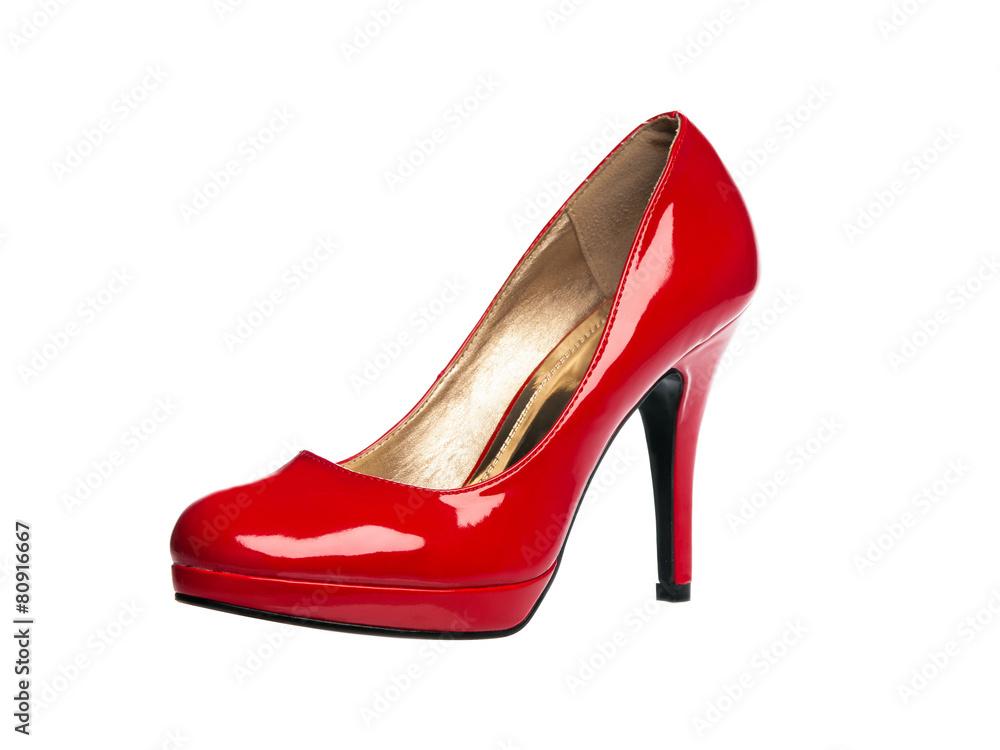 Red pattent leather sexy shoe Red pattent leather sexy shoe
