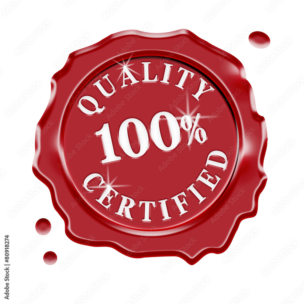 Quality Certified Guarantee Warranty Quality Certified Guarantee Warranty