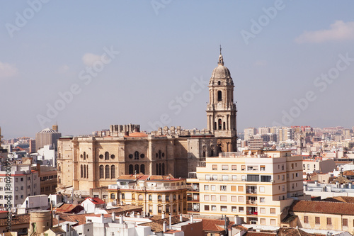 Malaga Cathedral, Spain © teddyh