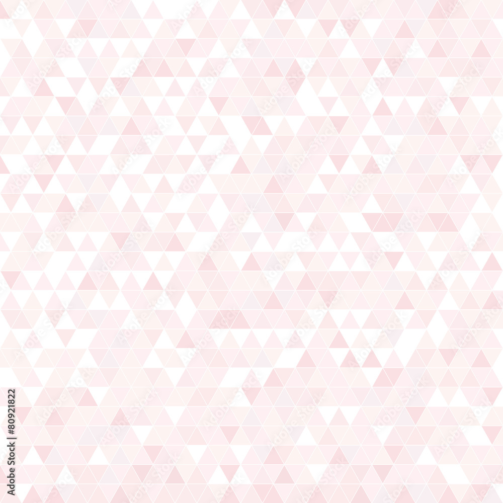 Retro triangle pattern, vector background