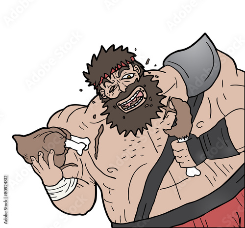 funny barbarian