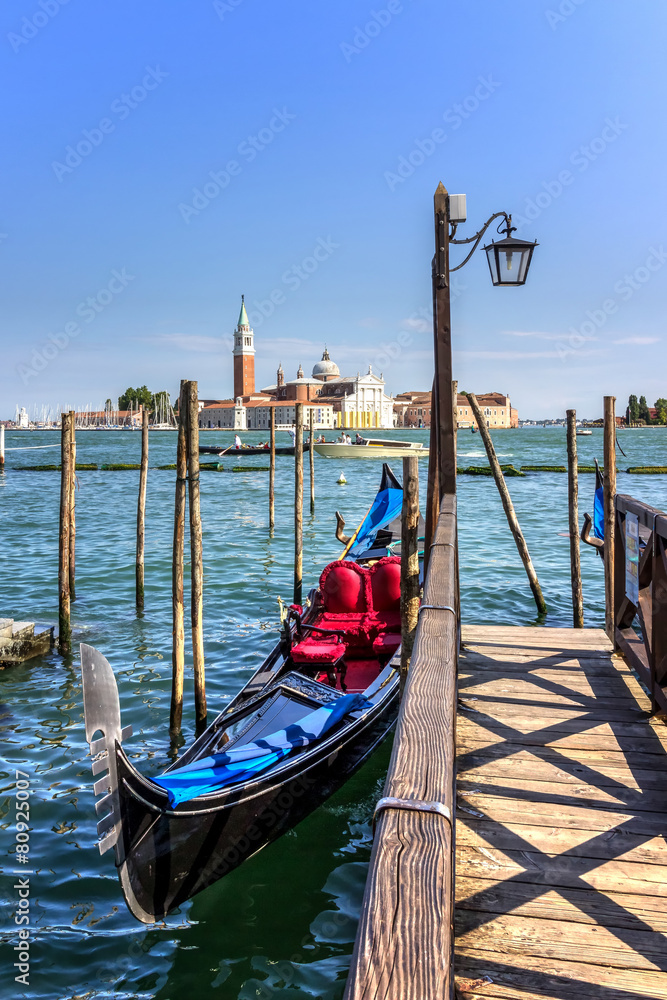 Gondel in Venedig Canal Grande