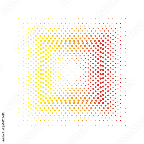 square spots design element
