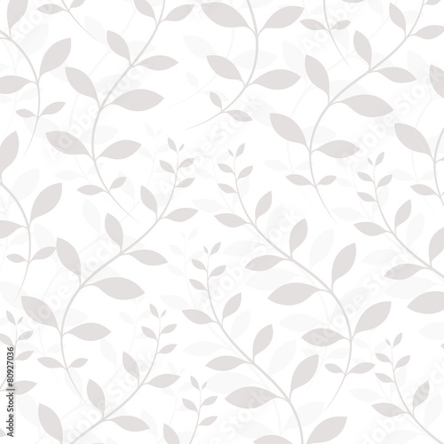 Wallpaper Mural Seamless Floral pattern wallpapers in the style of Baroque . Can Torontodigital.ca