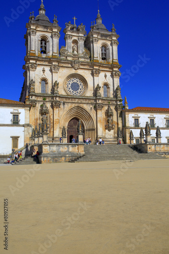 Alcobaca monastery church, Alcobaca, Portugal