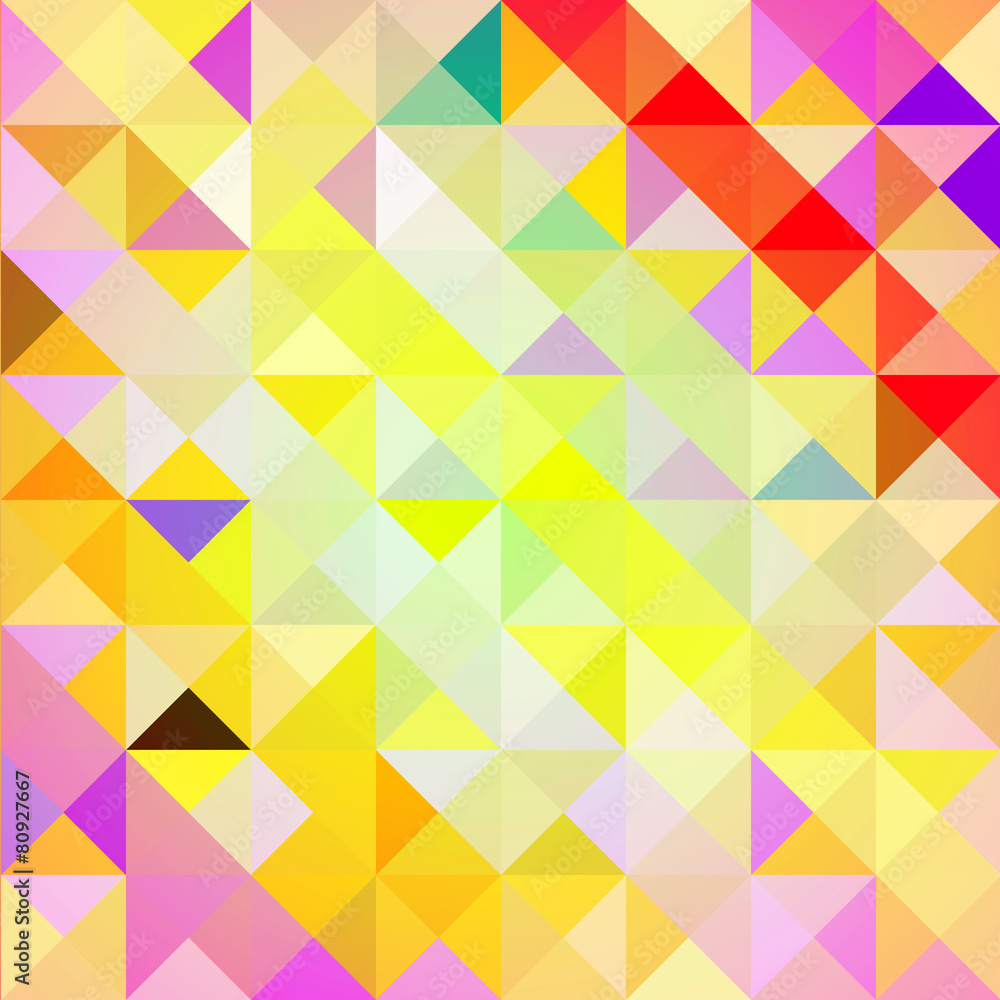 Pattern of geometric shapes. Triangles.Texture with flow of Pattern of geometric shapes. Triangles.Texture with flow of