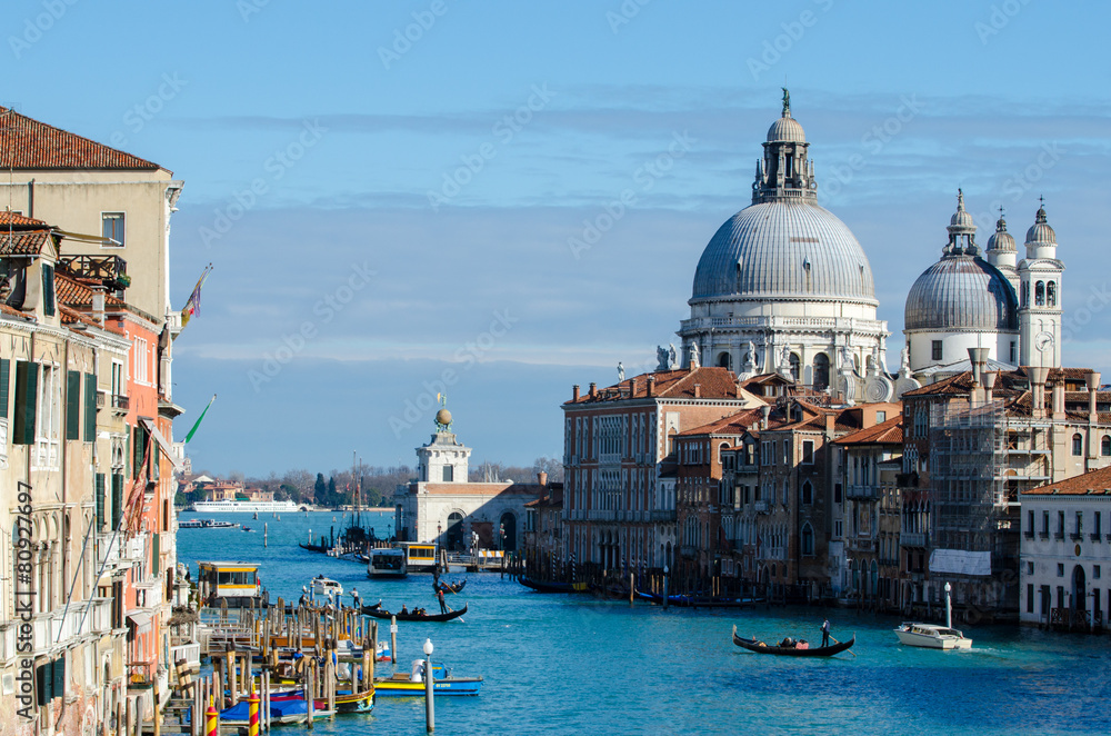 Breathtaking view of the Grand Canal and Basilica.