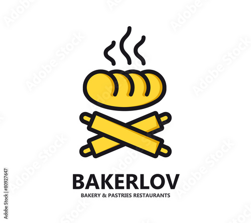 Vector logo of fresh bread