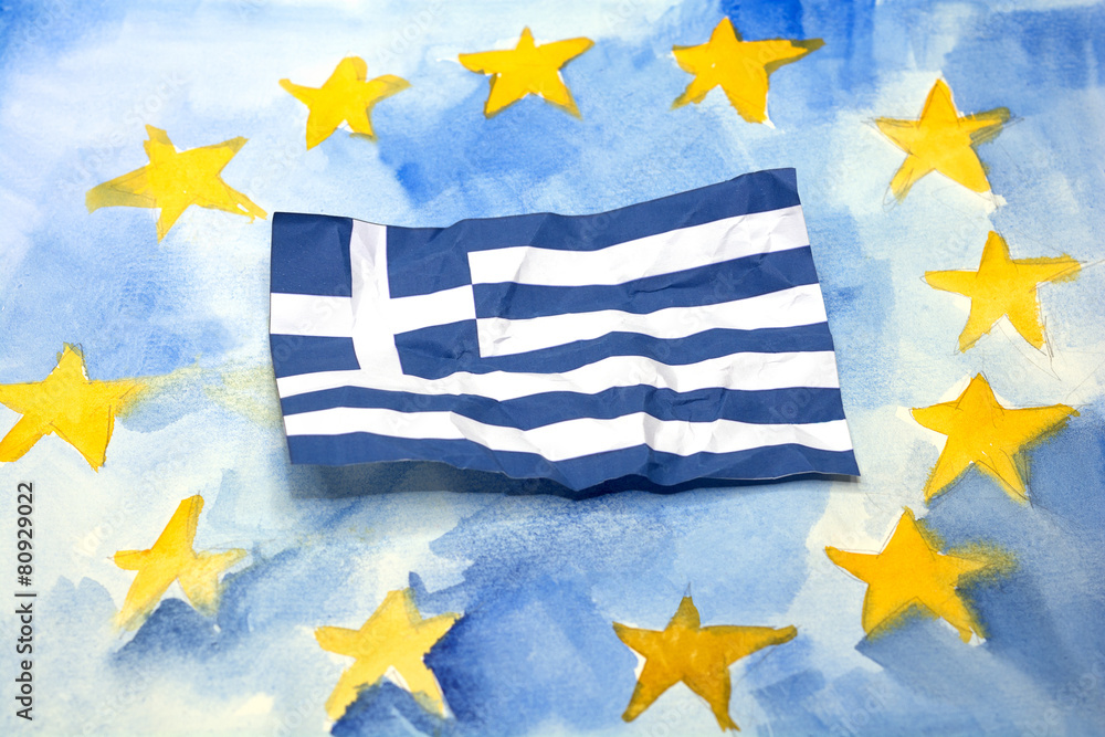 Greece and Europe - obrazy, fototapety, plakaty 