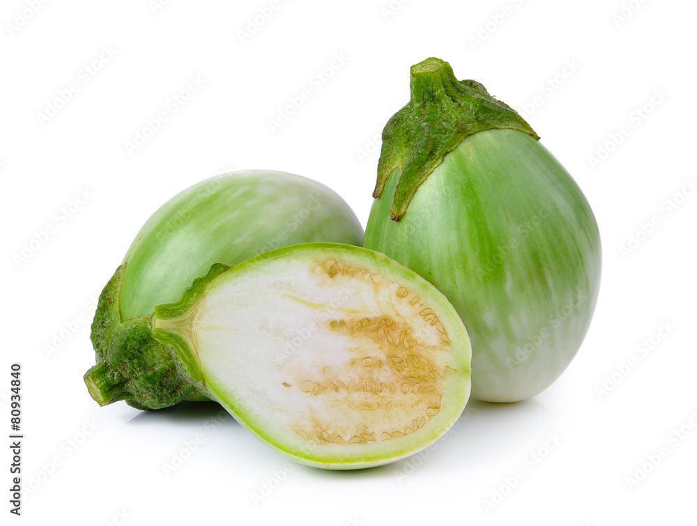 eggplant isolated on a white background eggplant isolated on a white background