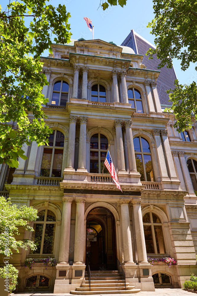 Boston Old City Hall building in Massachusetts