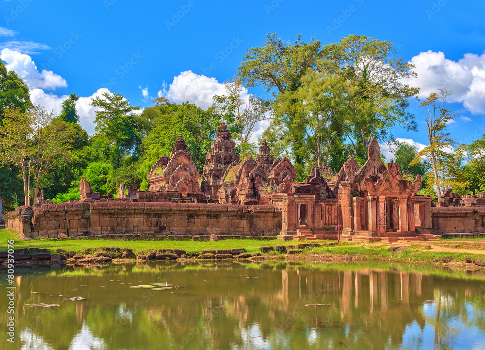 Obraz premium Banteay Srei or Lady Temple at Siem Reap Cambodia