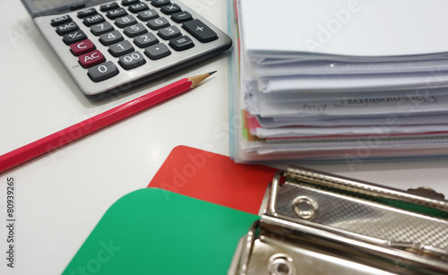 Wallpaper Mural Business document on desk Torontodigital.ca