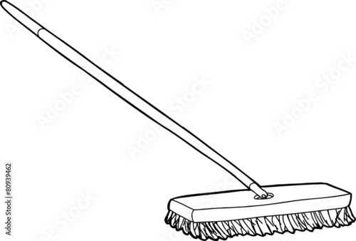 Push Broom Illustration