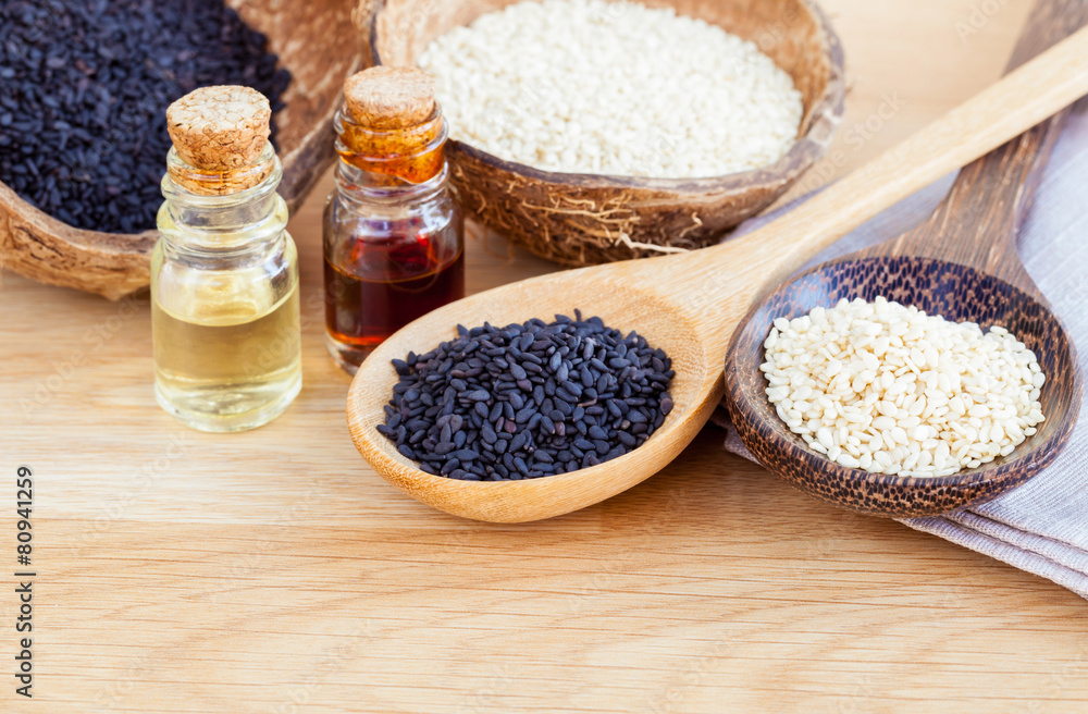 Sesame - Natural spa ingrediente for Scrub and skin care. Sesame - Natural spa ingrediente for Scrub and skin care.