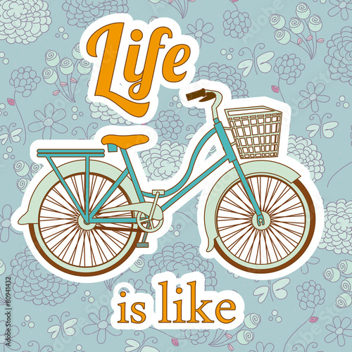 Hipster design, vector illustration