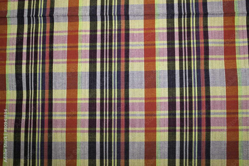 Background patterned cotton cloth Thailand. Background patterned cotton cloth Thailand.