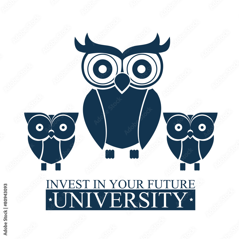 Fototapeta premium University and Graduation design