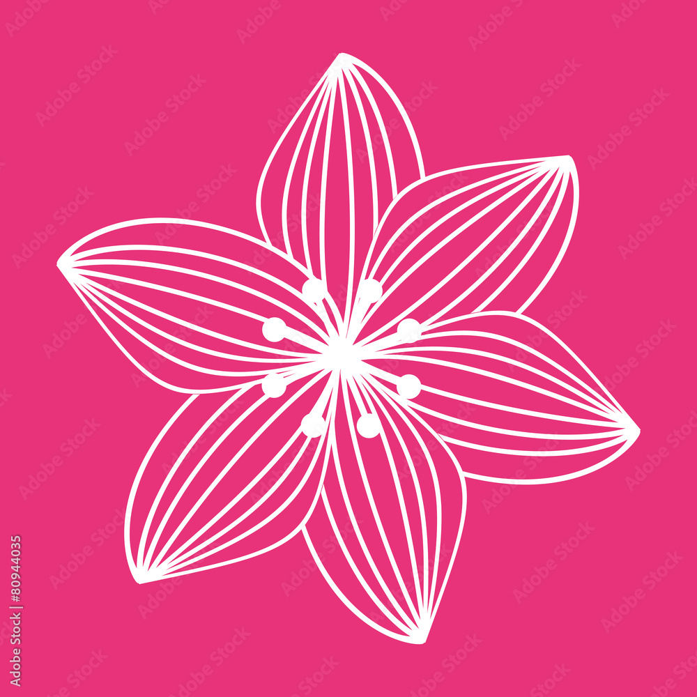Fototapeta premium floral card