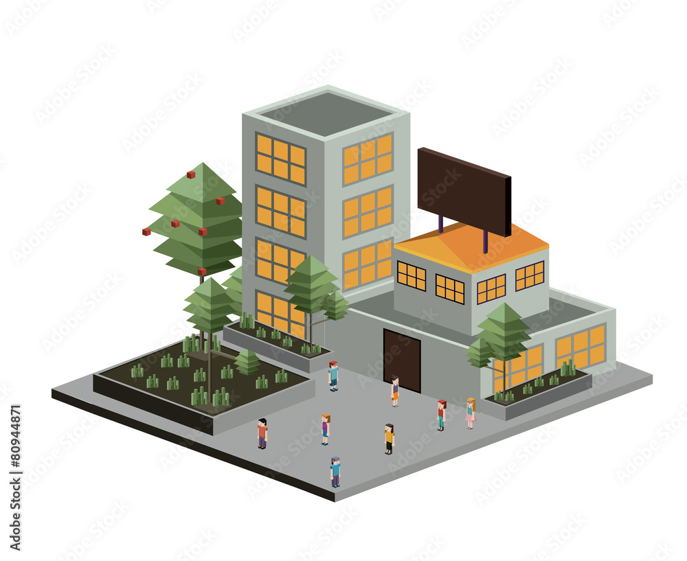Isometric design Isometric design