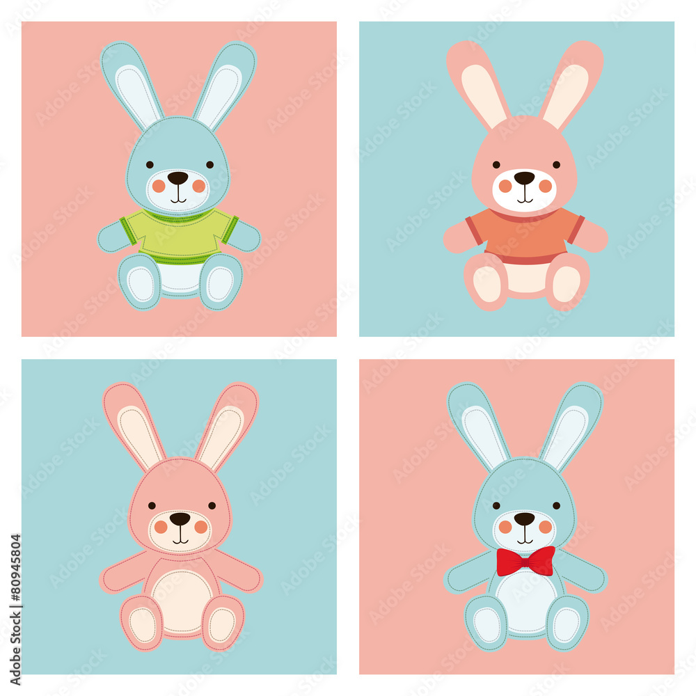 Obraz premium Baby shower design
