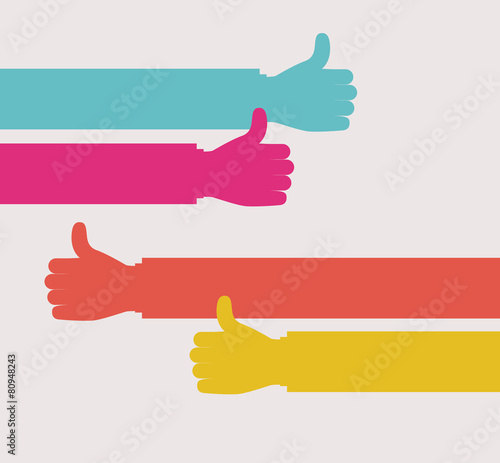 Hands gesture design