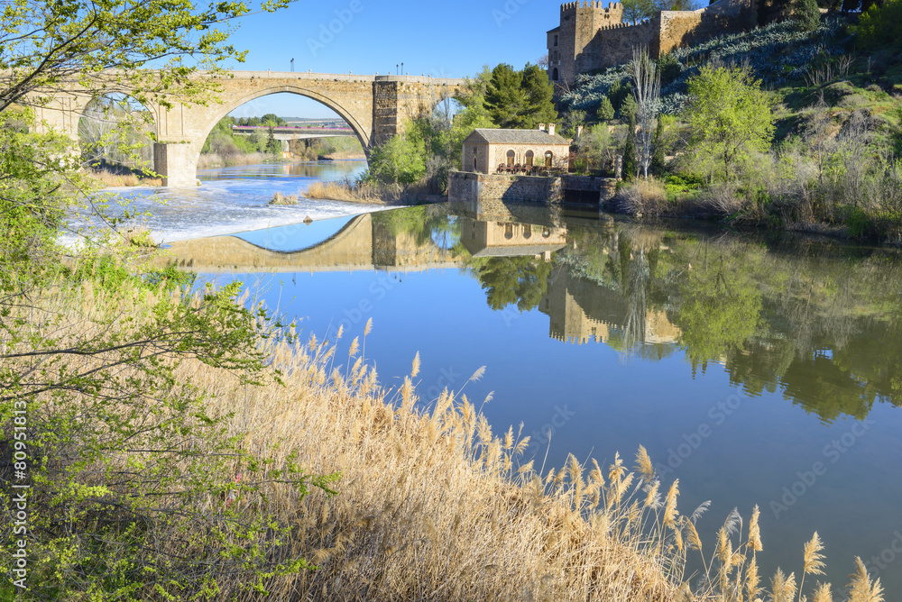 Tagus river near Toledo (Spain)