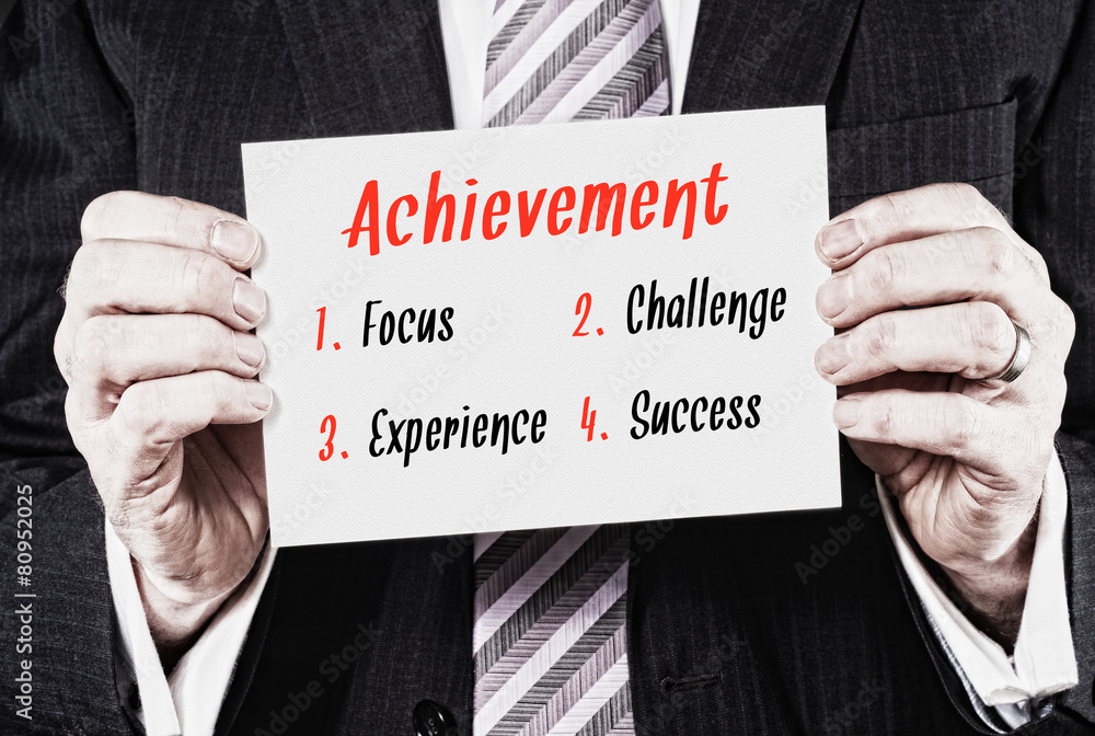 Achievement Concept Achievement Concept