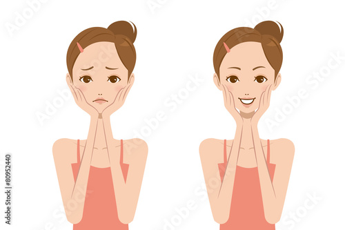女性　スキンケア