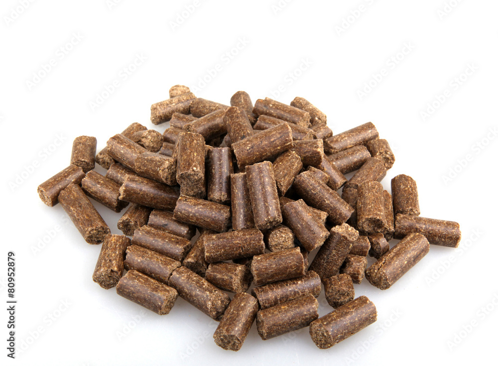 Pet food isolated on white background Pet food isolated on white background