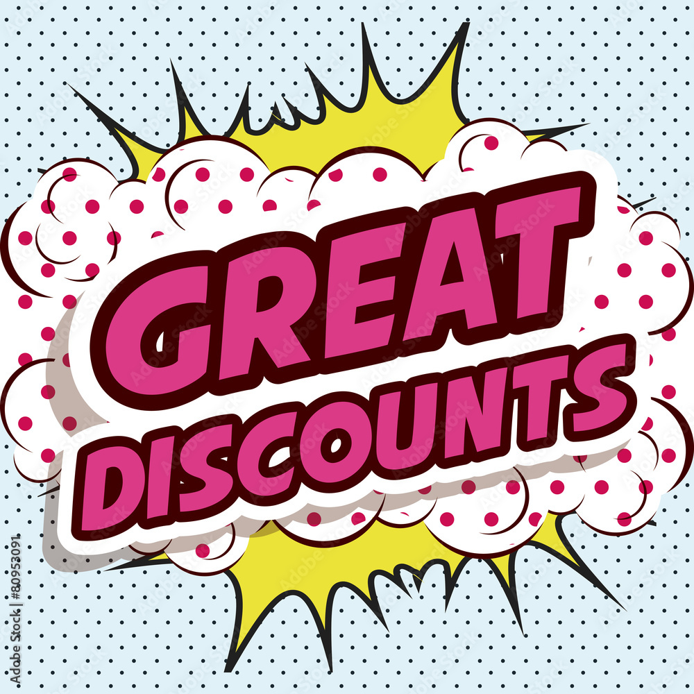 Fototapeta premium Big sale design