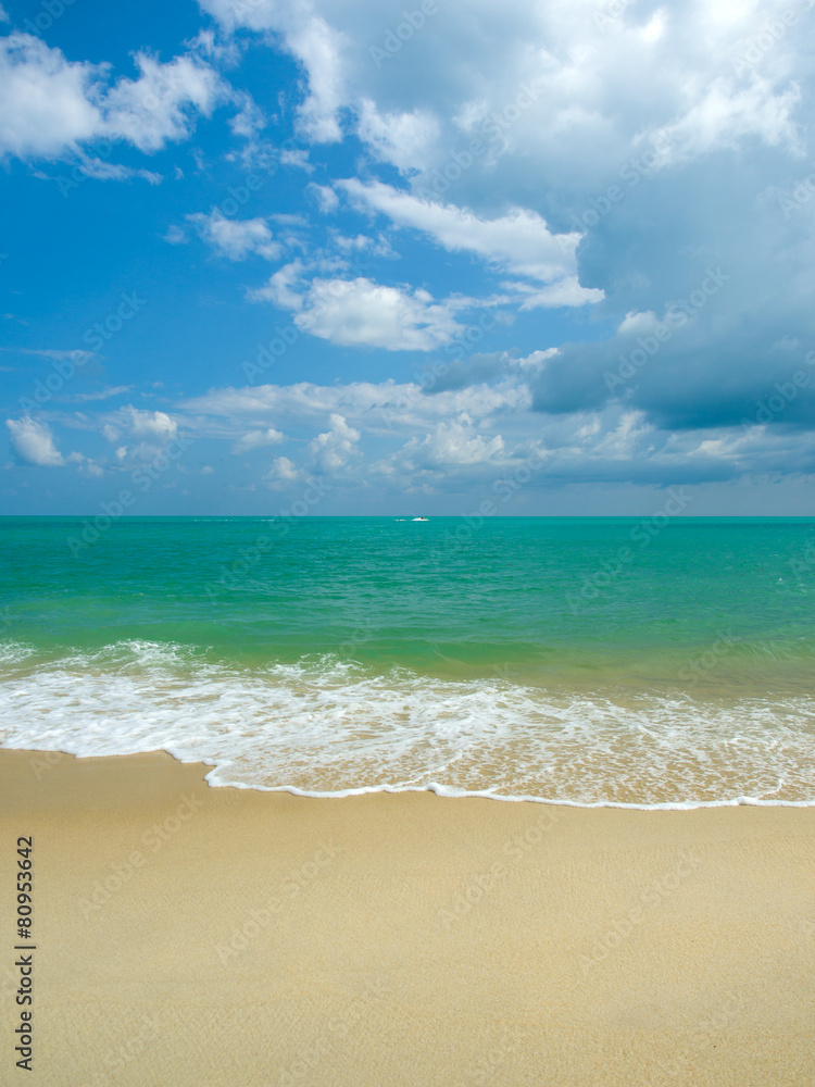 Landscape of Koh Samui island