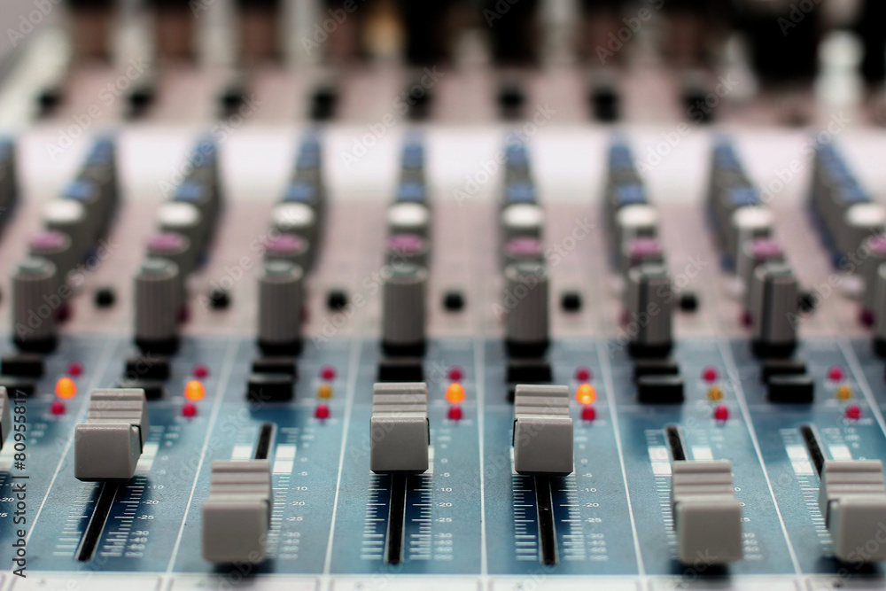 Audio Control for background.