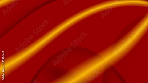 red abstract loop motion background, yellow light