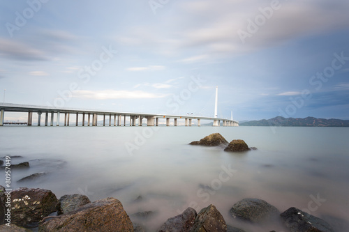 Photography Shenzhen to Hongkong Bay Bridge